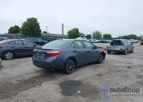 2016 Toyota Corolla S Plus from USA, damaged, VIN 2T1BURHE5GC536119